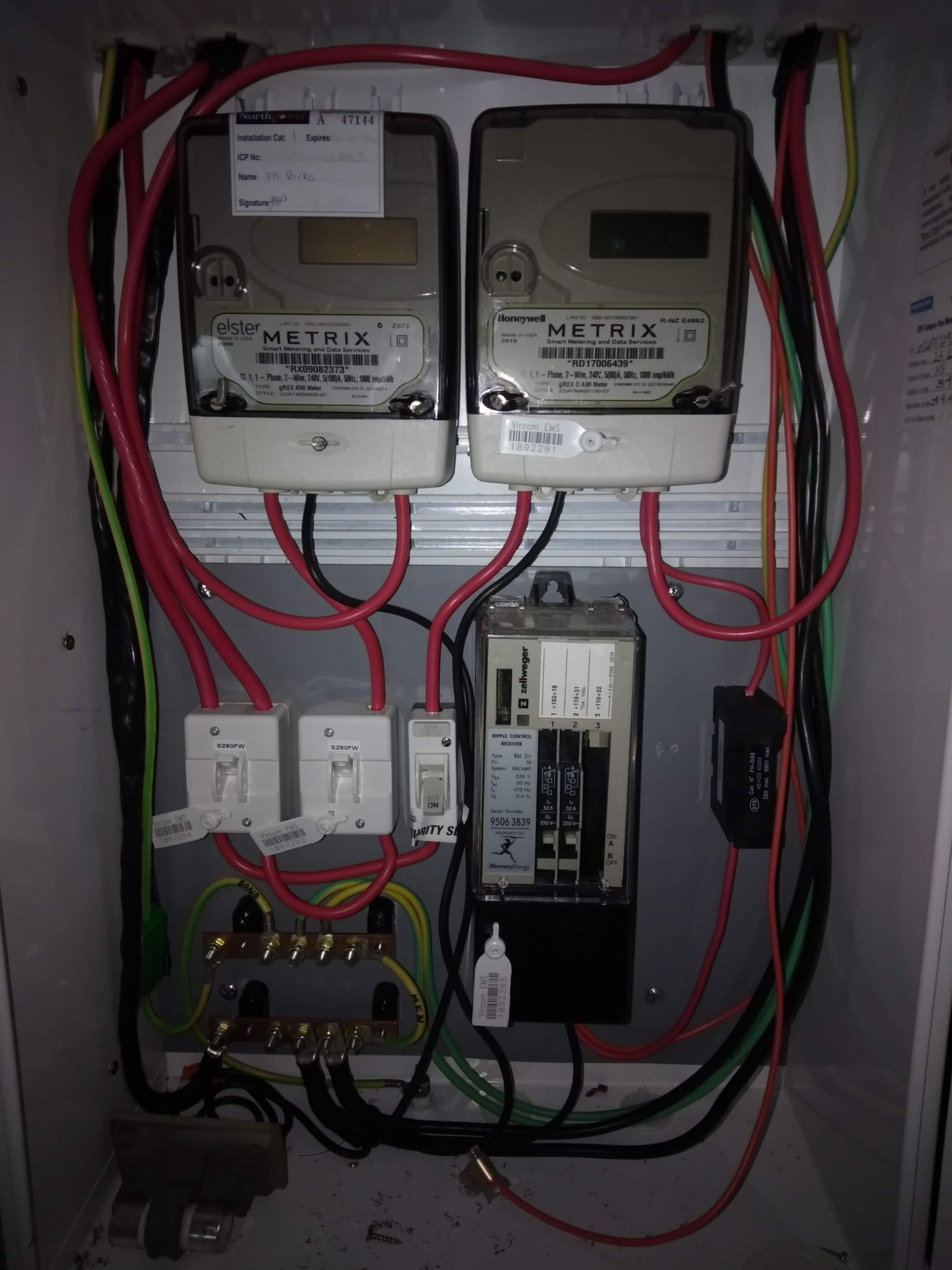 Smart meter board service work